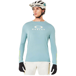 Maillot manches longues oakley seeker flow bleu pas cher