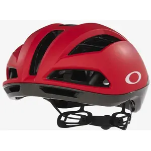 Casque Oakley Velo Stelvio MIPS rouge noir - M pas cher