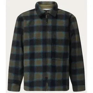 Oakley - Off-Slope Overshirt - Chemise homme Army Green Check - S pas cher