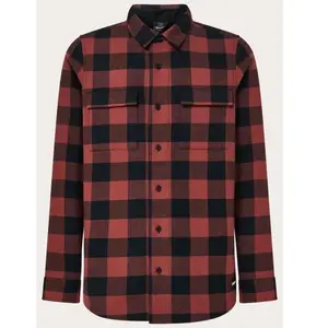 Oakley - Bear Cozy Flannel - Chemise homme Rosewood / Black - M pas cher