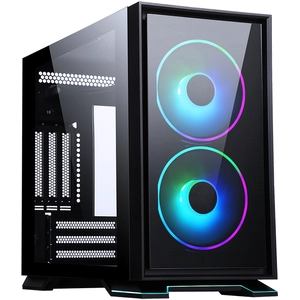 Itek Case Galaxy 2Q - ITX Mini tour 2 x 12 cm ARGB Fan, 2 x USB3, 2 x ...