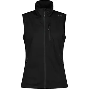 CMP - Women's Light Softshell Vest - Gilet softshell taille 40, noir pas cher