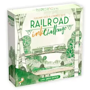 Asmodee Jeu de société Railroad Ink Challenge Lush Green  - Horrible G... pas cher