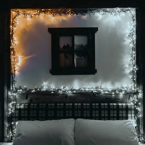 Guirlande connectéee IP44 6m 400 leds blanc chaud froid Twinkly cluster pas cher