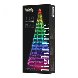 Guirlande lumineuse LED Twinkly TWP01KSPP-BEU Noël Blanc Multicouleur pas cher