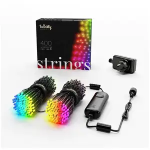 Twinkly Guirlande lumineuse Connectée 400 Leds RGB 32m pour Sapin de Noël pas cher