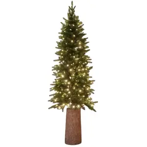 Sapin de Noël en polyéthylène, hauteur 180 cm, 360 mini LEDVendu paramazon