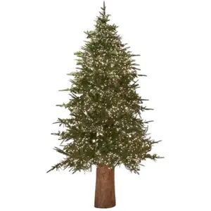 Sapin de Noël avec LED intégrées, en PE avec effet réaliste, 270 cm