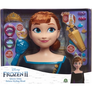 Comparateur de prix : Disney La Reine des Neiges 2 - Tête à Coiffer Deluxe - Anna