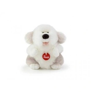 Trudi peluche fluffy chien gris pas cher