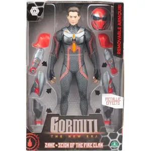 Comparateur de prix : Giochi Preziosi Figurine articulée - GORMITI - Scion avec armure Modele Feu - 27 cm - a partir de 4 ans - GRV034