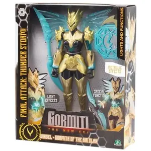 Comparateur de prix : Gormiti, Figurine articulée 27 cm, Gormiti avec Attaque Lumineuse, Mod...