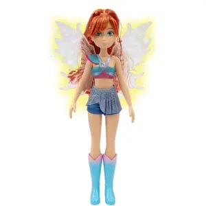 Poupée Winx avec ailes lumineuses - Bloom - 26 cm - Dès 3 ans   WNX781