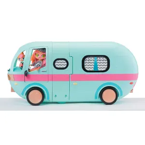 Camping-car L.O.L. Surprise OMG Glamper avec plus de 50 surprises - Bl...Vendu parcdiscount