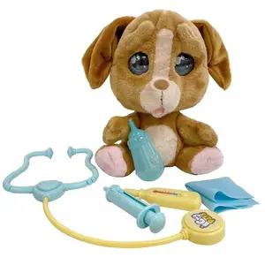Comparateur de prix : Set vétérinaire avec Peluche interactive Chiot Cry Pets 22 cm