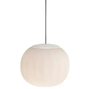 LUCEPLAN lampe à suspension LITA Ø 14 cm D92S14 (Blanc - Verre soufflé... pas cher