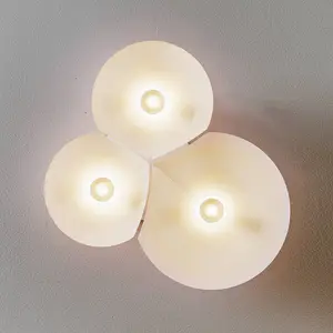 Luceplan Bulbullia applique LED à 3 lampes pas cher