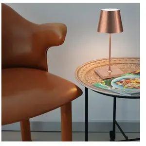 Comparateur de prix : Zafferano Poldina mini luminaire rechargeable intérieur cuivre