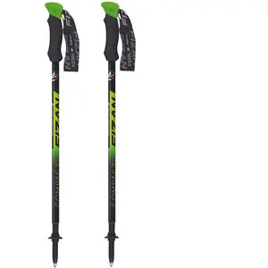 Fizan - Bâtons de trekking - Compact Green  en Aluminium - Vert pas cher