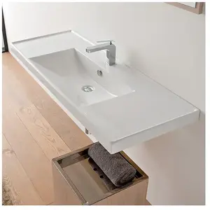 Scarabeo ML Lavabo mural, 3007BK, pas cher