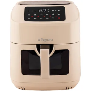Comparateur de prix : Tognana Iridea, Friteuse à air 9,2 L, Plastique-Acier Inoxydable, Cham...