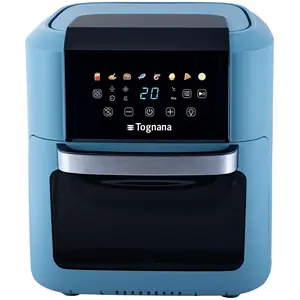 Comparateur de prix : Tognana Iridea, Friteuse et four à air 11 L, Plastique-Acier Inox, Pap...