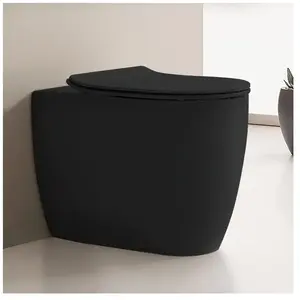 Scarabeo Moon Cuvette au sol, 5522CL49BK, pas cher