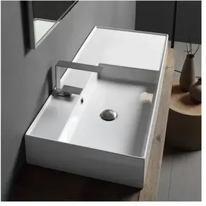 Scarabeo Teorema 2.0 Lavabo mural, 5119BK,
