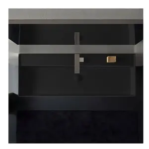 Scarabeo Teorema 2.0 Lavabo mural, 5107R120A49BK, pas cher