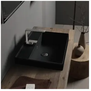 Scarabeo Teorema 2.0 Vasque à encastrer par-dessus, 510949BK, pas cher