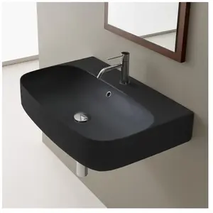 Scarabeo Moon Lavabo mural, 550849BK, pas cher