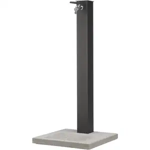 belfer Fontaine De Jardin Avec Robinet Et Socle En Ciment Anthracite H91 CmVendu paramazon