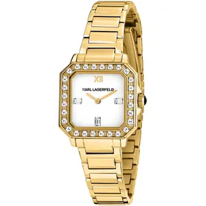 Bijoux Karl Lagerfeld Montre en acier inoxydable pas cher
