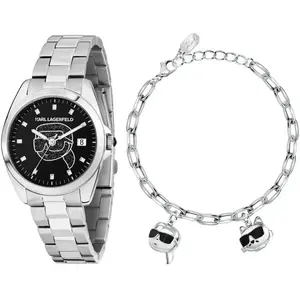 Montre Karl Lagerfeld Montre en acier inoxydable pas cher