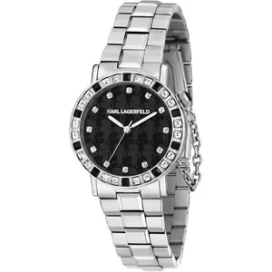 Bijoux Karl Lagerfeld Montre en acier inoxydable pas cher
