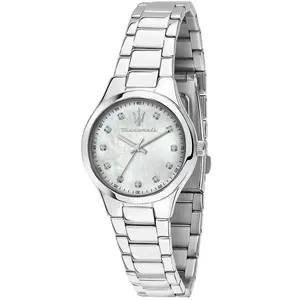 Comparateur de prix : Maserati Attrazione Montre Femme, Seulement Temps, 3H, Analogique - 30mm