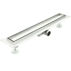 IDRALITE Caniveau de douche en Acier Inox à carreler 100 cm mod. TileVendu paramazon