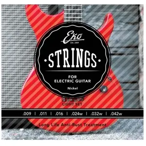 Comparateur de prix : Eko EL0942XL - Cordes Guitare Electrique 9-42 EXTRA LIGHT