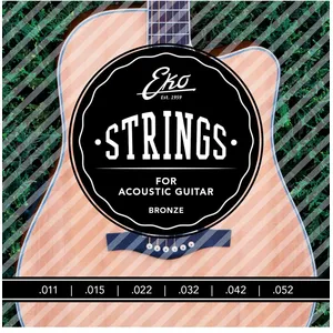 Comparateur de prix : Eko ACB1152ML - Cordes Guitare Acoustique Bronze MEDIUM/LIGHT 11-52