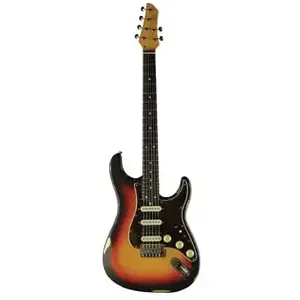 Guitare électrique - Eko - Aire Relic - Finition vieillie - SunburstVendu paramazon
