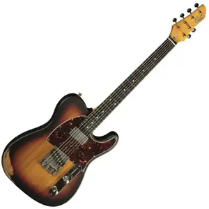 Eko TERO-RELIC-SB - Guitare electrique Type Tele Tero Relic Sunburst