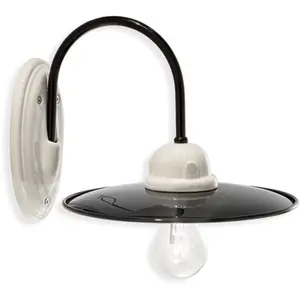 RETRO' B&W C001, Applique en céramique, Ferroluce pas cher