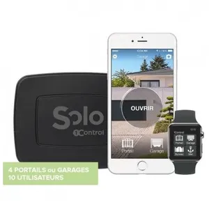 1Control Ouvre-portail Et Garage Bluetooth 4.0 Pour Smartphone Solo Control pas cher