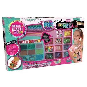 Comparateur de prix : Elasticolor PRO Mega Set Jouet, Multicolore, 03002