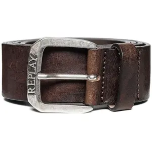 Replay Ceinture en cuir pour homme, Fade Tobacco 117 (Marron), 105