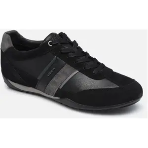 Comparateur de prix : Geox Homme U Wells C Sneakers, Black/Dk Jeans, 40 EU