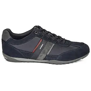 Geox Homme U Wells C Sneakers, Navy/Dk Burgundy, 40 EU pas cher