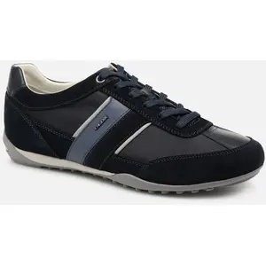 Baskets Geox Wells Suede+Textile Bleu 39 U52T5C_02211_C4021 pas cher