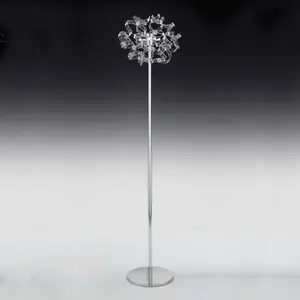 Metallux Lampadaire Crystal à pointe recouverte pas cher