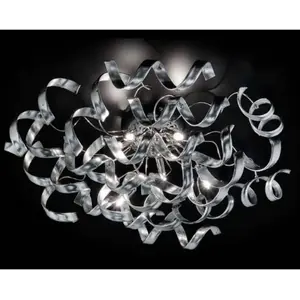 Metallux Plafonnier lumineux SILVER